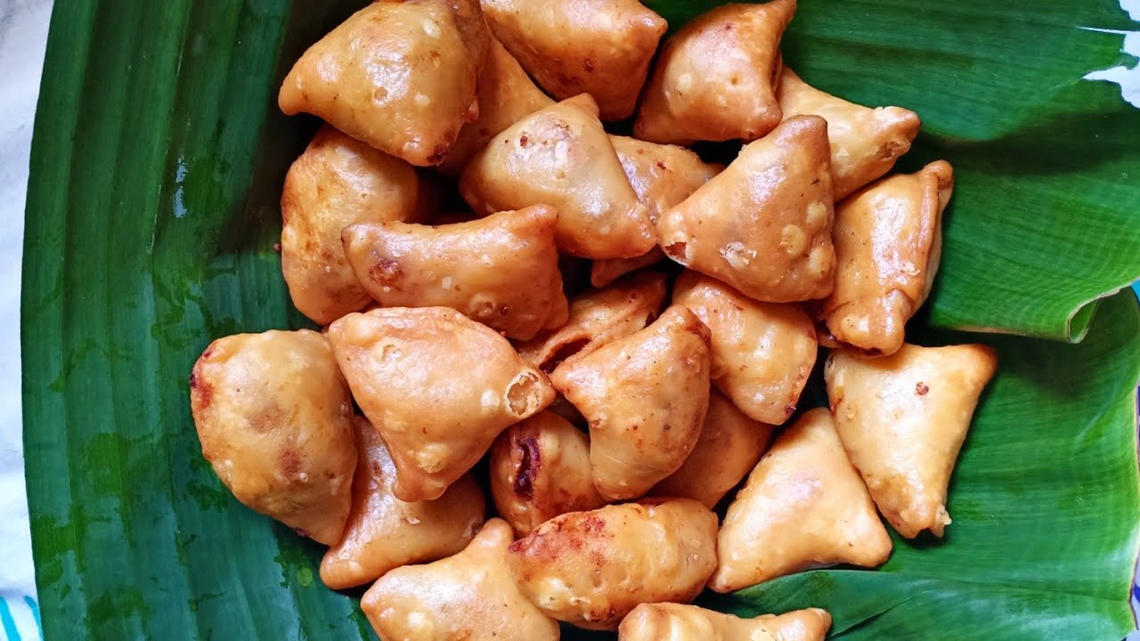 Street style mini Singara - 1 cup flour 30 mini singara recipe