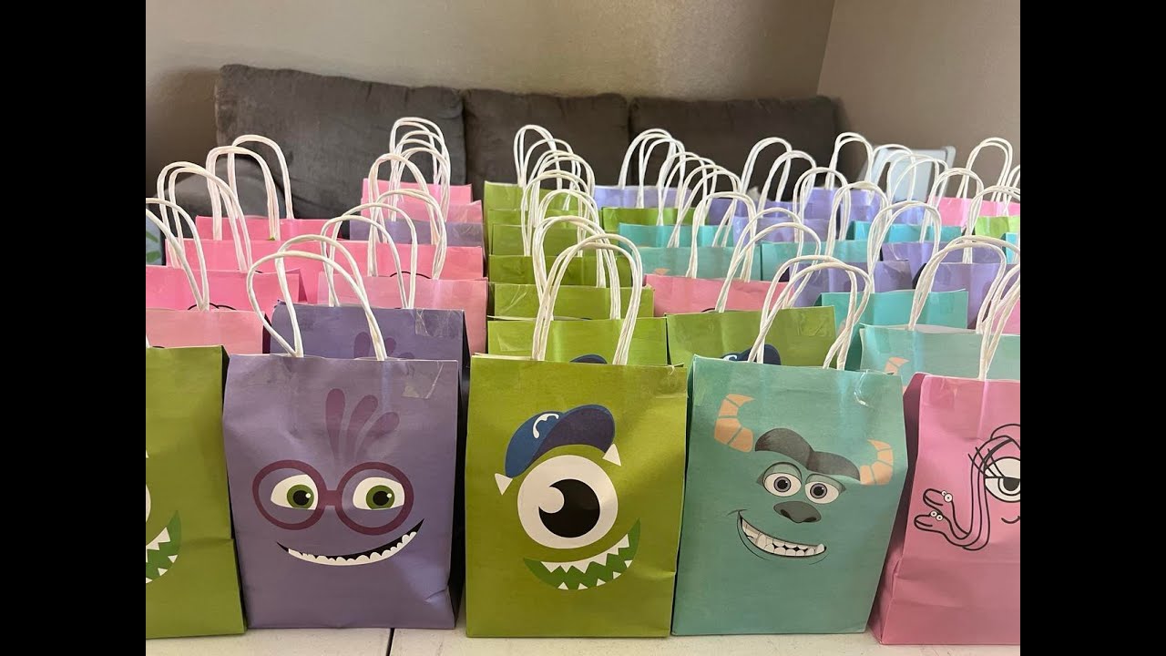 Haciendo bolsitas de dulces para Noah 🍬🍭👶🏻