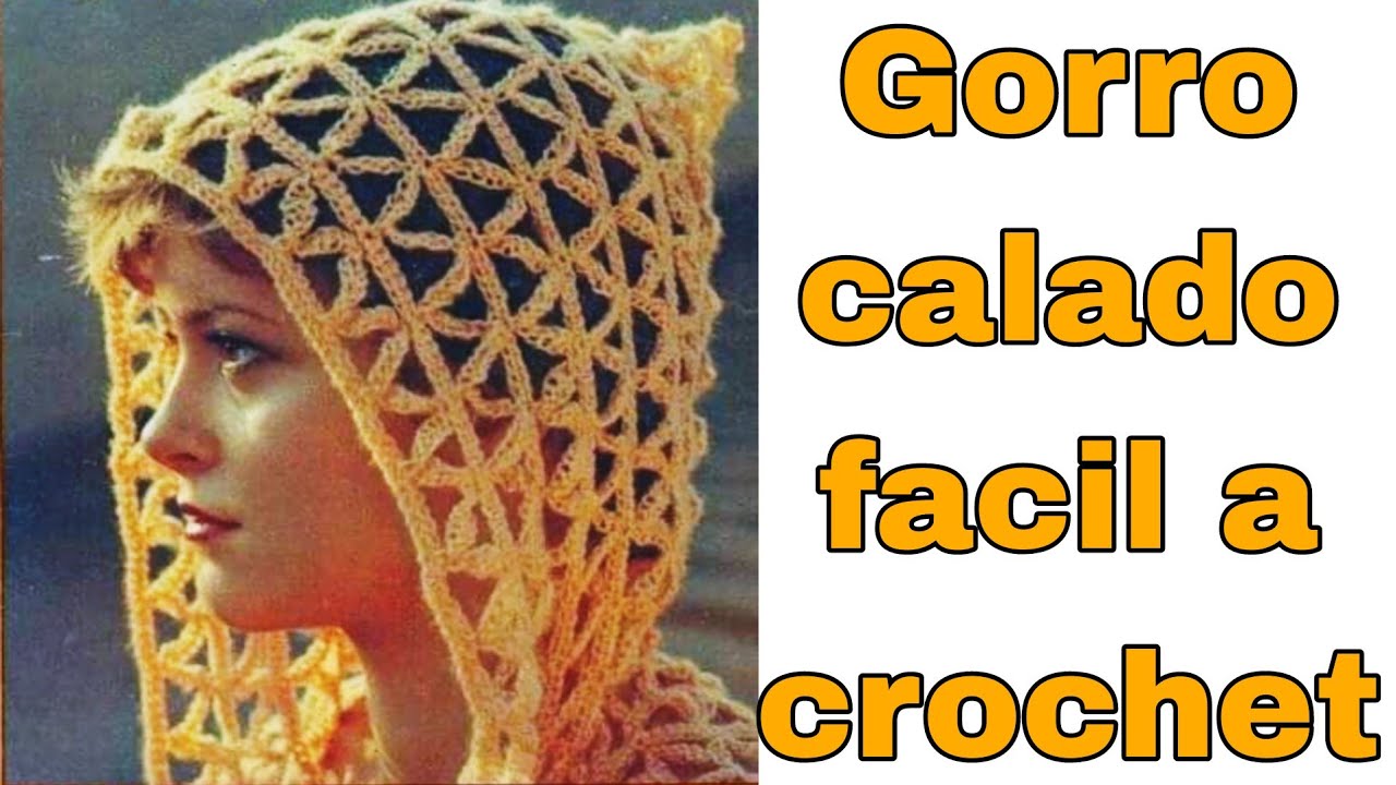 GORRO CALADO tutorial paso a paso