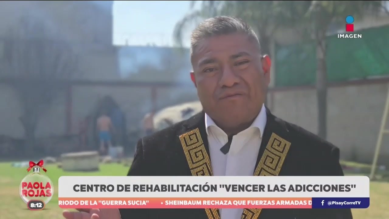 El centro de rehabilitación Vencer las Adicciones realiza desintoxicación a través de un temazcal
