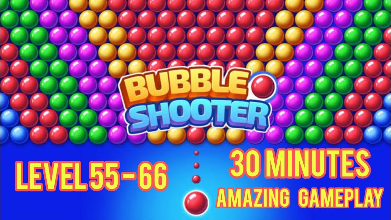 Shoot Bubble Gameplay | Bubble Shooting Game | Gaming Level 55 - 66 | Good Games For Android
