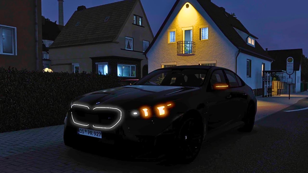 BMW M5 G90 2025 - REALİSTİC DRİVE - ASMR