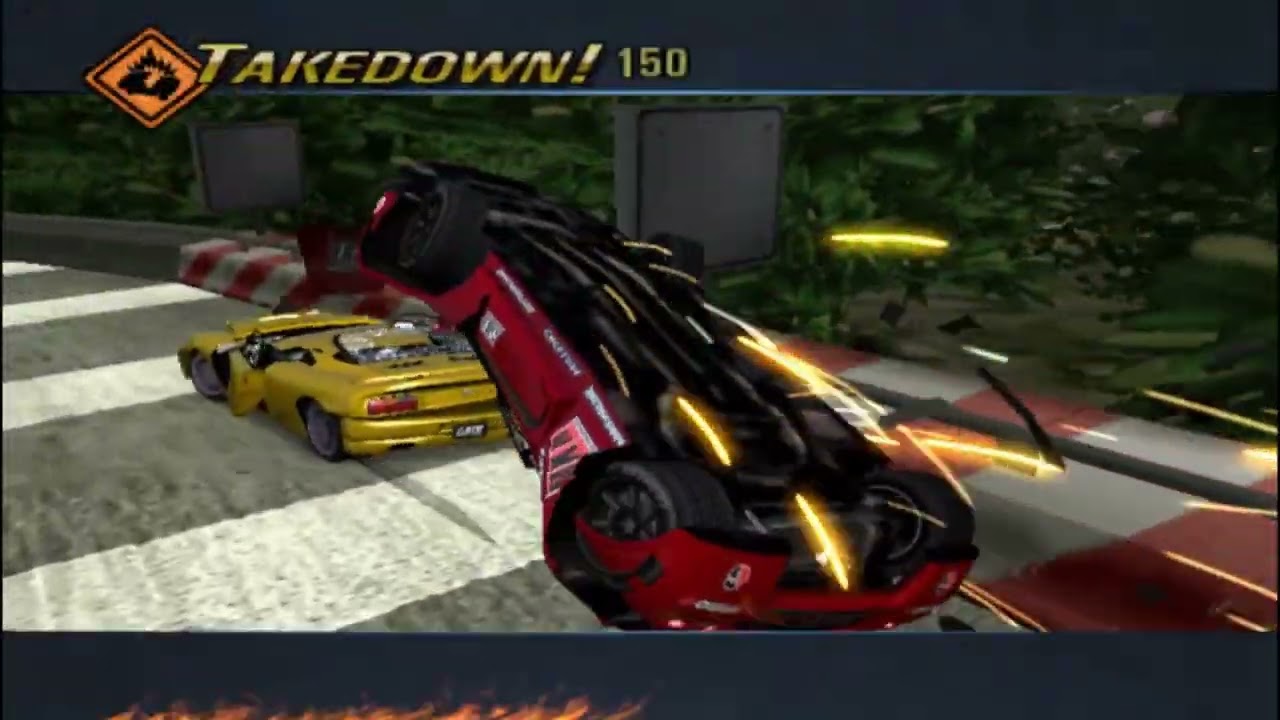 Burnout 3 Takedown | Road Rage | Golden City Northbound | Super Type 1 | 98 Takedowns (Keyboard)