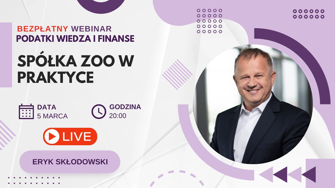 Spółka zoo w praktyce || Darmowy Webinar
