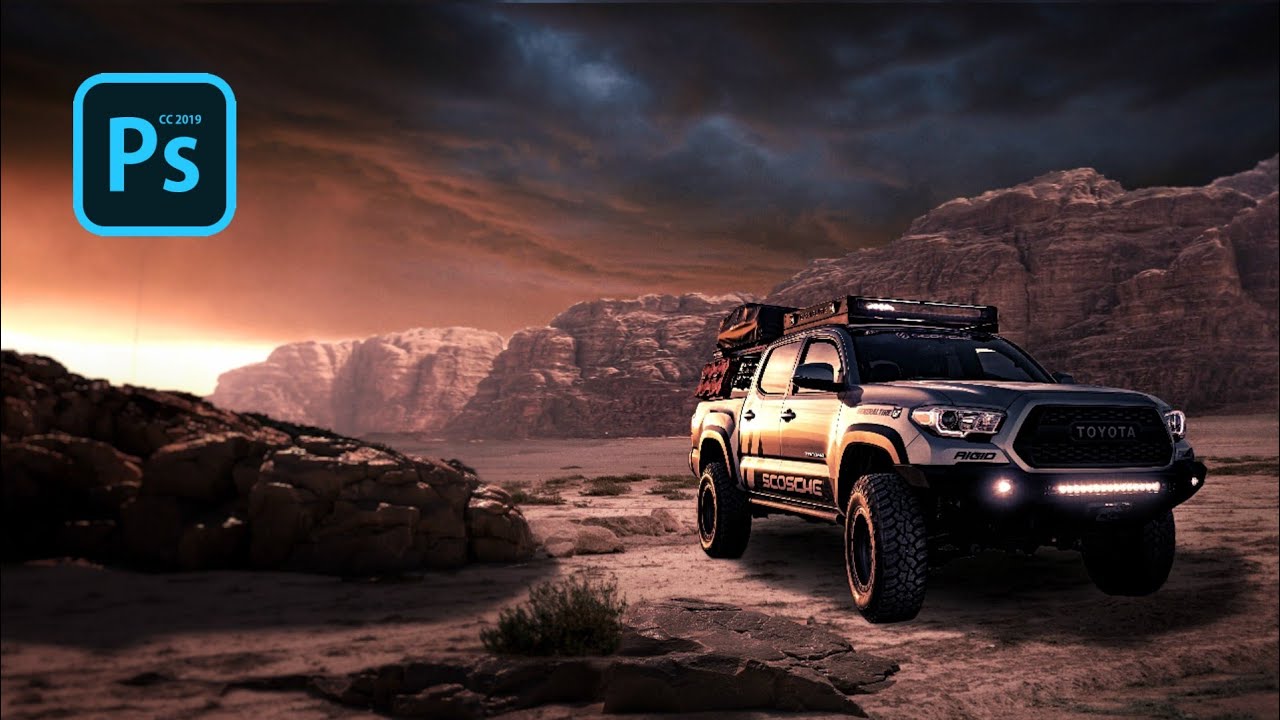 Desert Trip photo manipulation | PS Touch tutorial for beginners