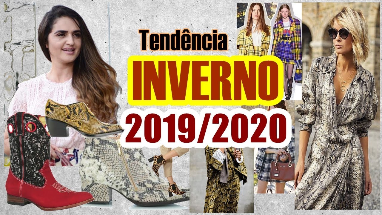 Tendência INVERNO 2019/2020