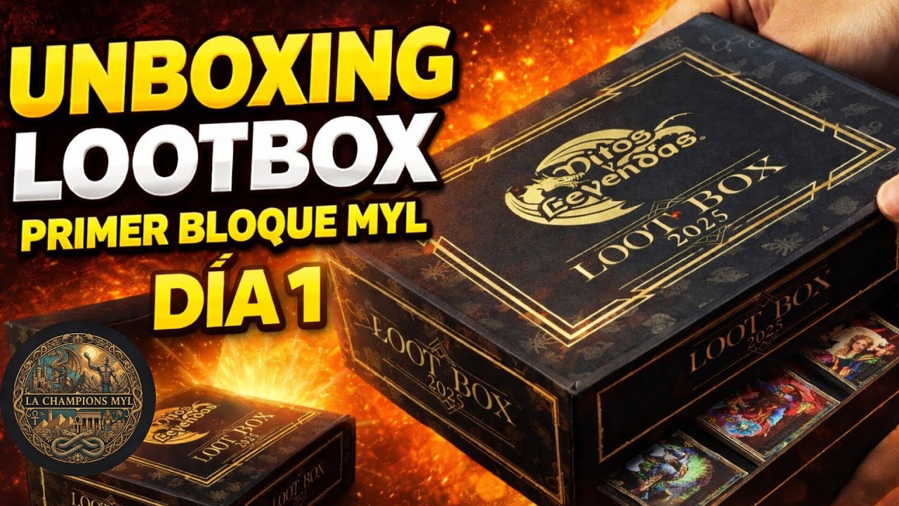 UNBOXING LOOTBOX PRIMER BLOQUE MYL #DIA 1 