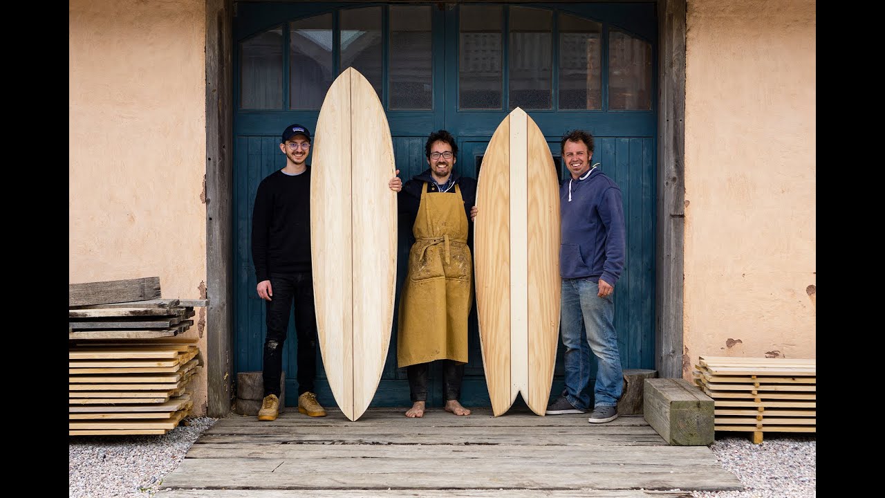 May 2021 Wooden Surfboard Workshop Experience With Chris And Phil