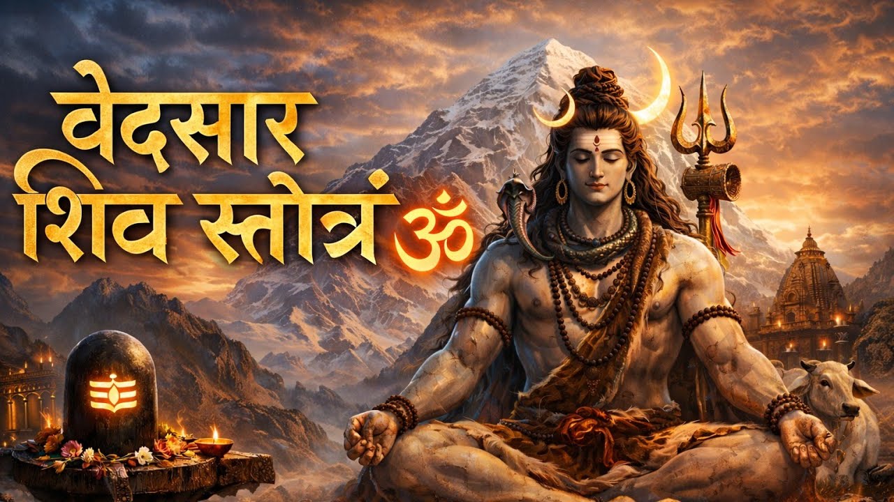 Vedsar Shiv Stotram || शिव स्तोत्र | Powerful Shiva Mantra | Mahadev Bhakti Song