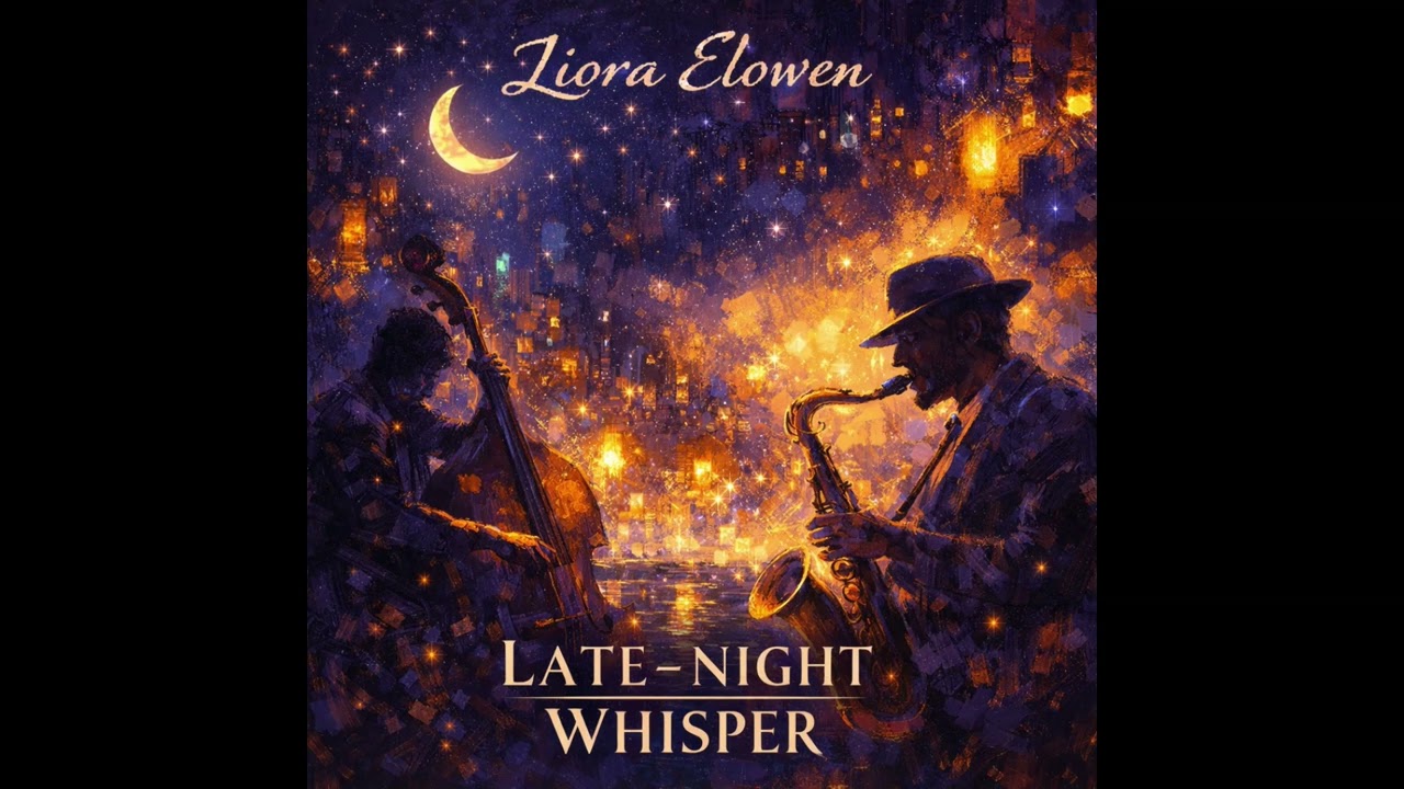 Late-Night Whisper 🌙 Emotional Sax & Piano Jazz Ballad | Liora Elowen