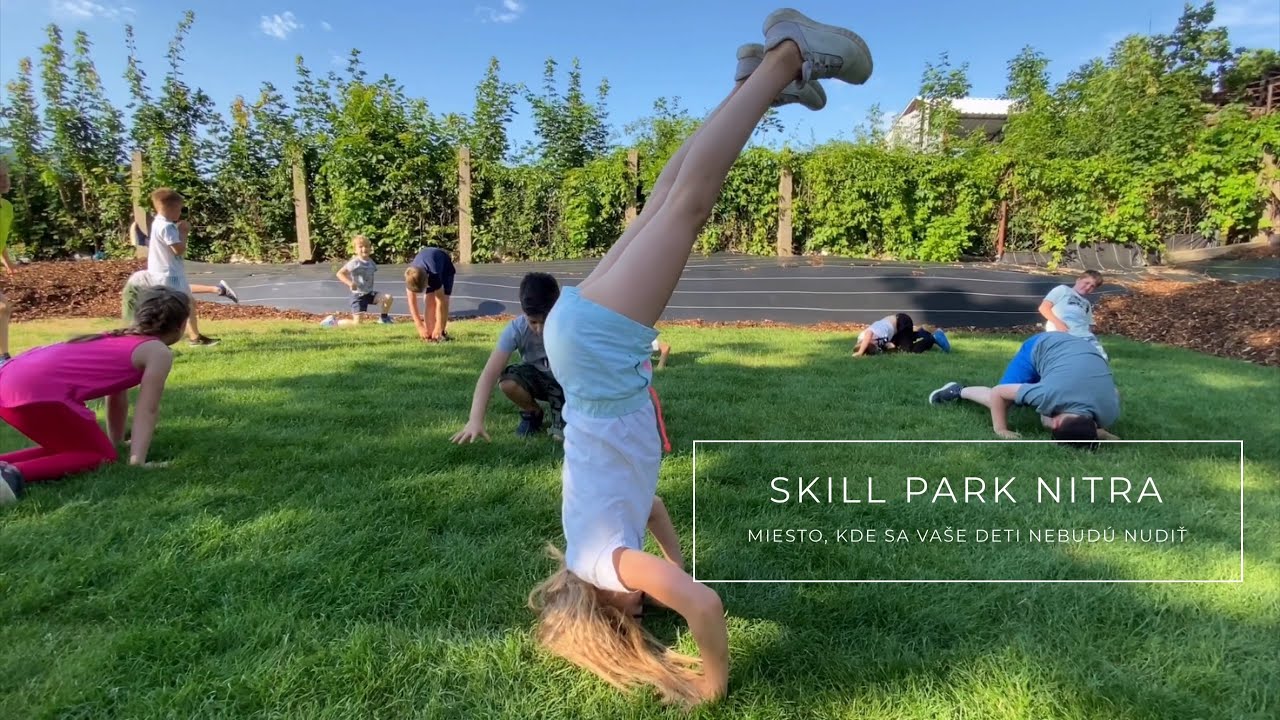 Skill Park Nitra | ihrisko, kde sa va&scaron;e deti nudiť nebud&uacute;