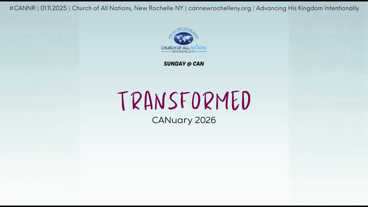 Canuary 2026 | Rev. Dr. C. E. Mattis | 1.11.2026 | #CANNR