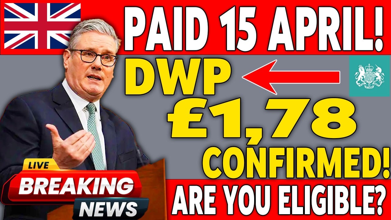 &iexcl;DWP CONFIRMADO! Pago de 1781 &pound; del DWP el 15 de abril 💷 Comprueba si cumples los requisitos