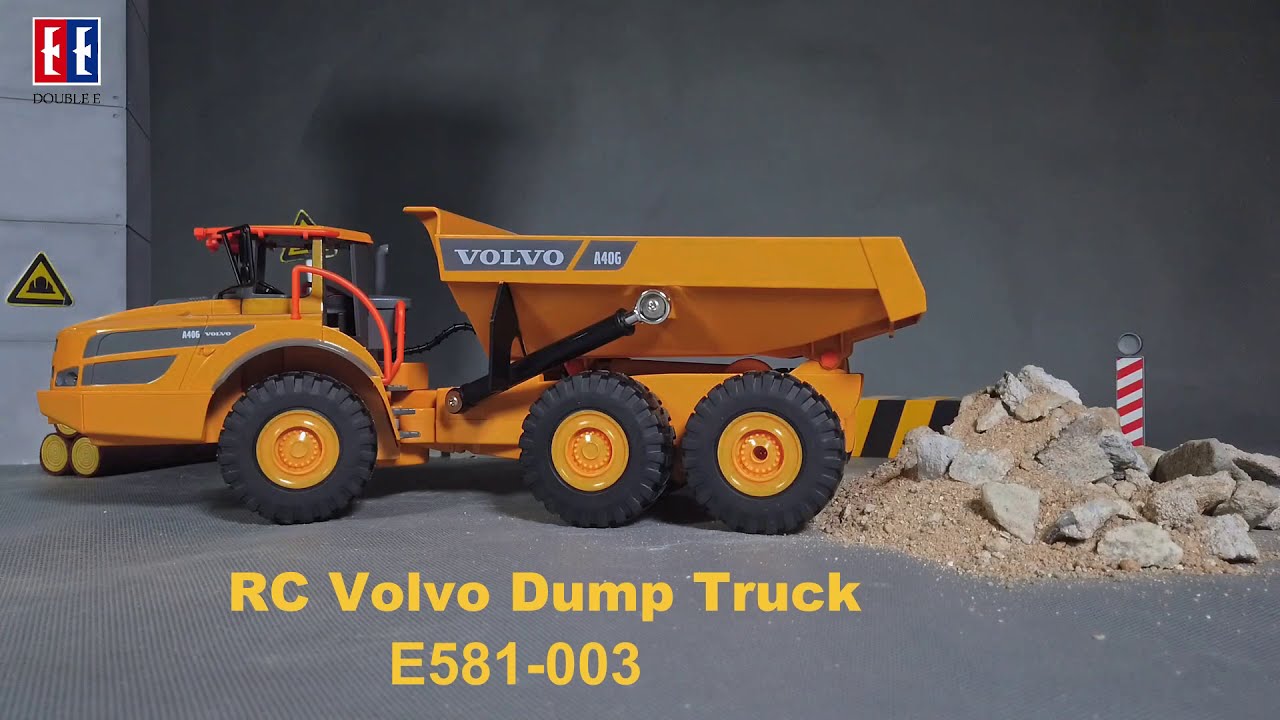 Remote Control Toy Volvo Tipper | Double E E581-003