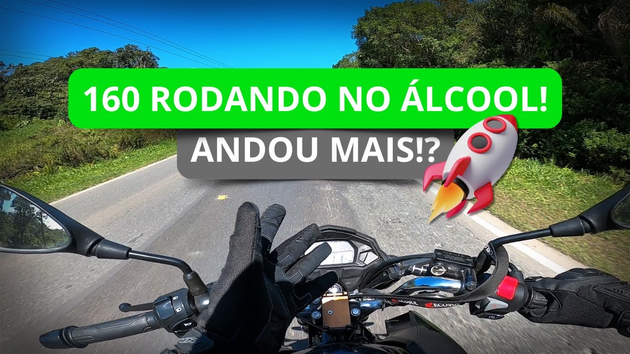 CG 160 Fan no &Aacute;lcool: Ser&aacute; Que Anda Mais R&aacute;pido? 🚀🤔