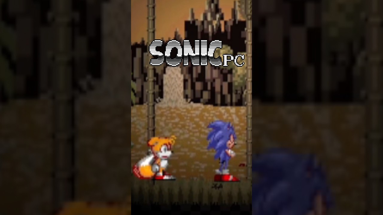 ПК-ПОРТ SONIC LORD X TAILS RUN ТИЗЕР #шорты #sonic #sonicexe #exe #pcport #horror #sega
