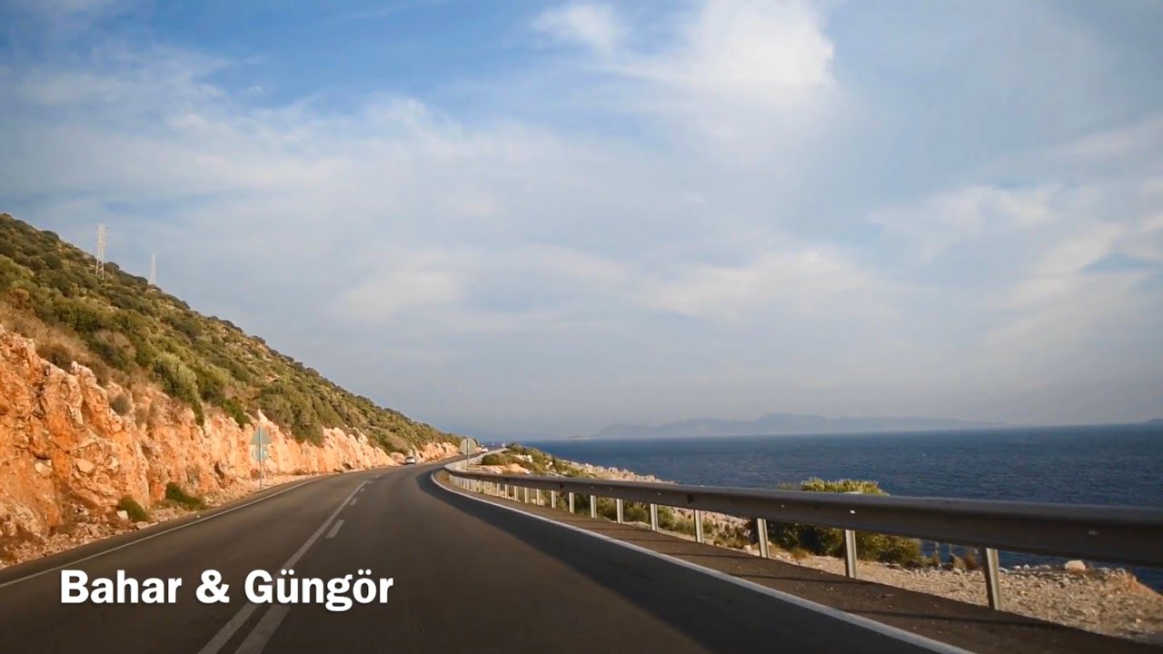 EN GÜZEL MANZARALI VİRAJLI YOLLARDAN KAŞ - KALKAN