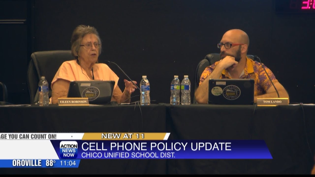 Chico Unified School District cell phone policy update