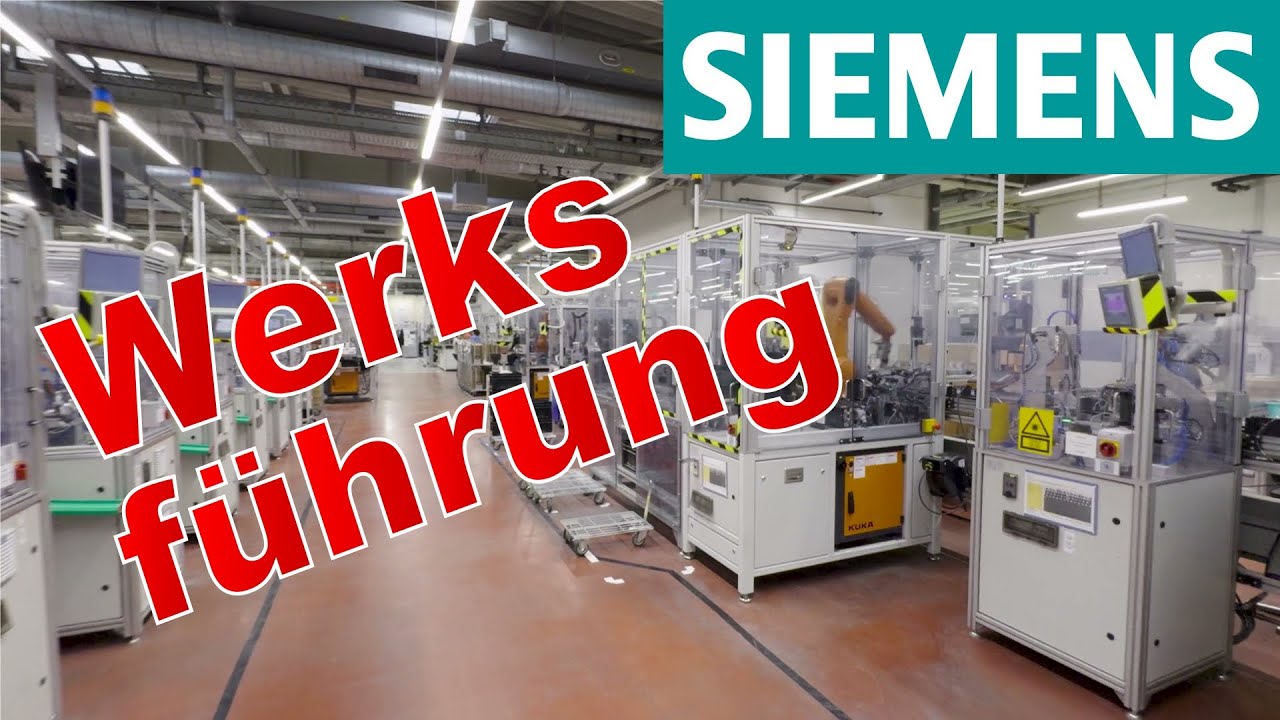 Werksführung bei Siemens 🤗 Factory Tour am Standort Regensburg  💡Freunde des Stroms 💡