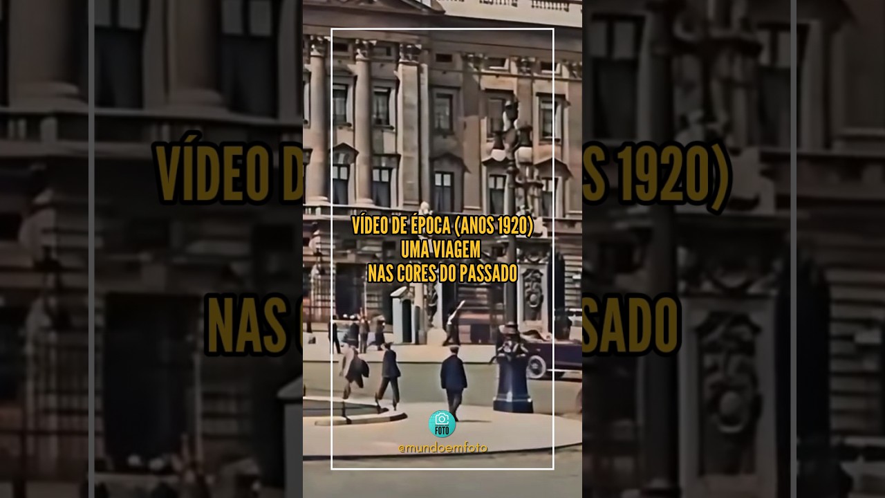 🌐 V&iacute;deos RESTAURADOS e COLORIZADOS de Londres e Berlin na d&eacute;cada de 1920 #mundoemfoto #cidade #video