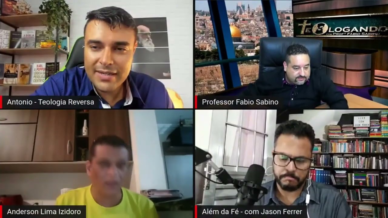 PASTOR Anderson entrou na live para encarar Jason e o Sabino.  Veja o que aconteceu...