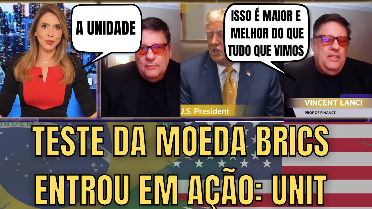 MOEDA BRICS EM AÇÃO: 40% DE OURO +  CESTA DE MOEDAS BRICS