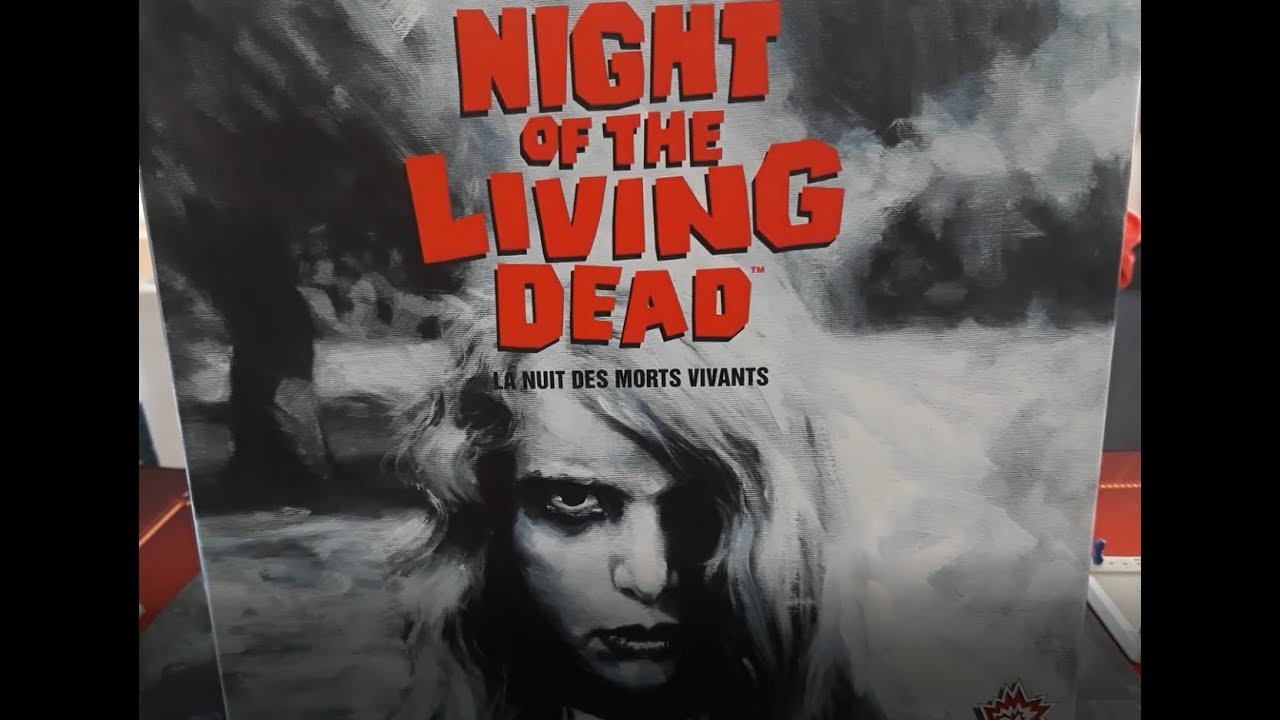 Night Of The Livind Dead - Zombicide - Découverte - Partie Solo - Scène 1