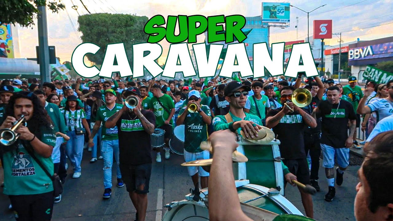 SUPER CARAVANA PREVIO AL PARTIDO DEL INVICTO CLUB LEON