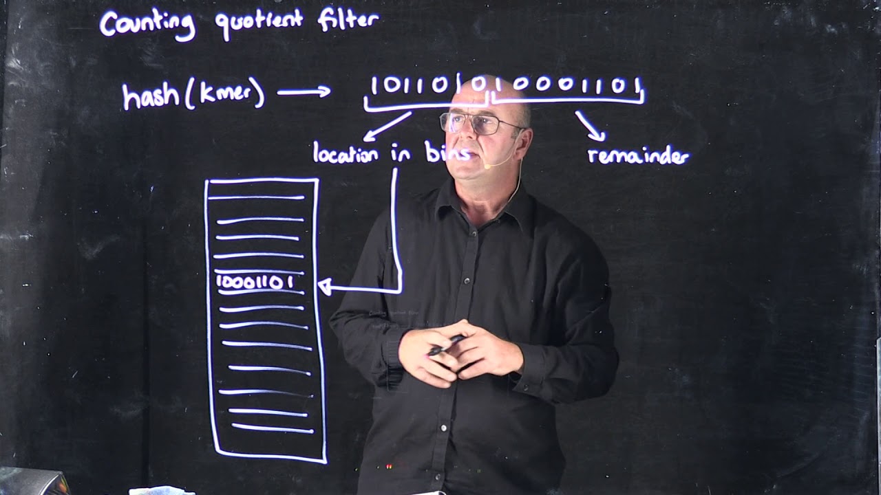 Counting Quotient Filters