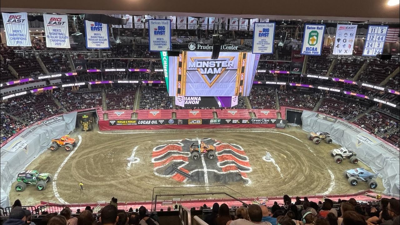 Monster Jam Prudential Center Newark New Jersey full show