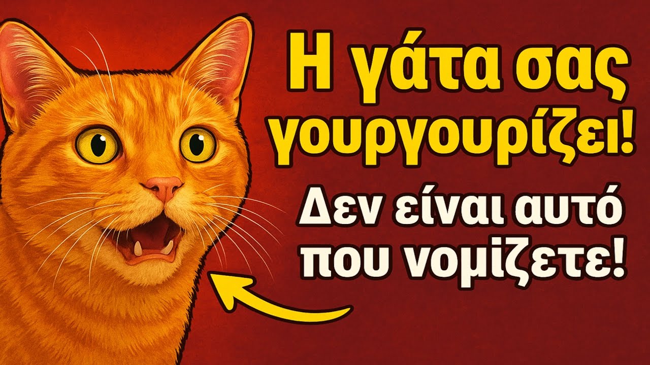 Η γάτα σας γουργουρίζει; Δεν είναι αυτό που νομίζετε! Και άλλοι μύθοι για τις γάτες.