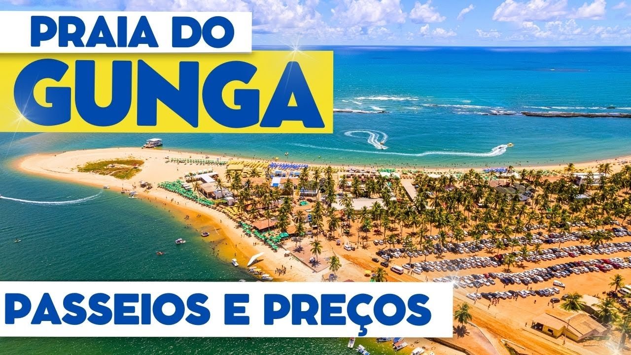 🏖️Descubra os Preços da Praia do Gunga - Passeios em Maceió Alagoas