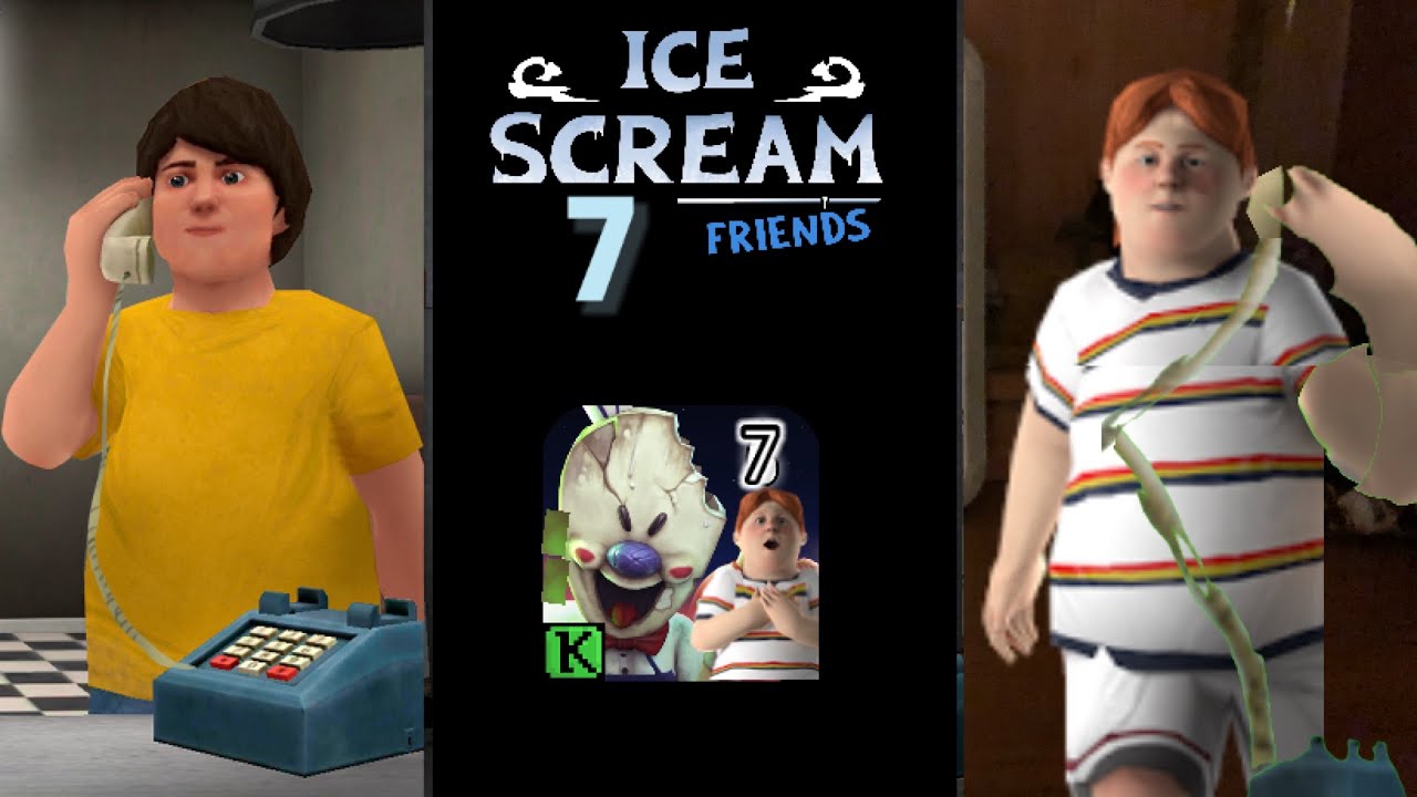 Lis Calls J In Ice Scream 7 Friends