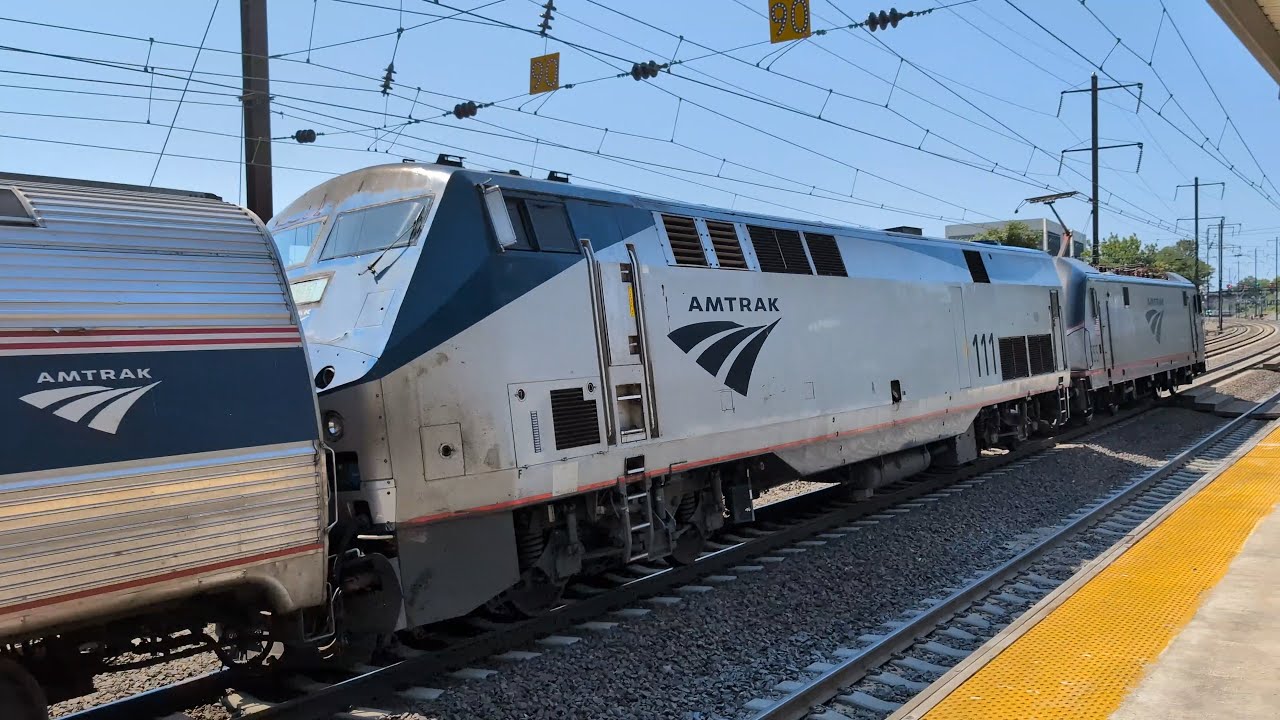 Railfanning Amtrak & NJ Transit at Metropark 8-10-25: GE P42DC 111, 621, Arrows, horn shows, & more!
