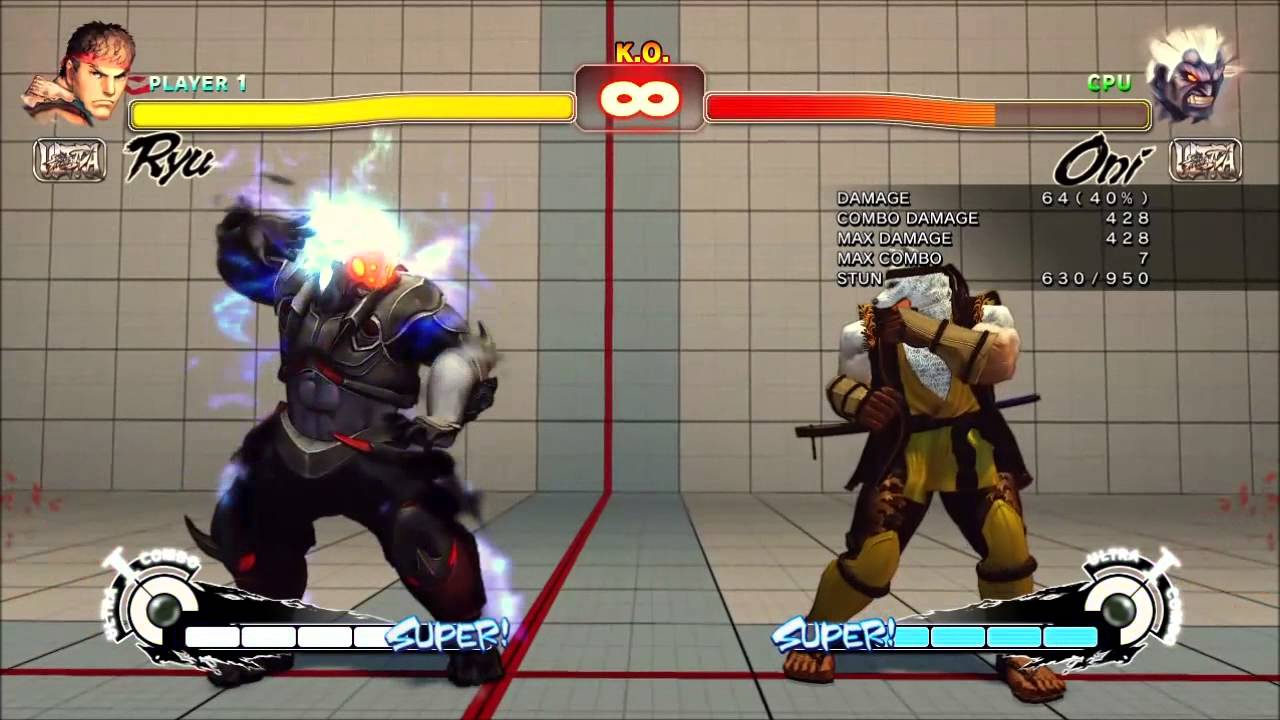 USF4 Ryu Master Class Combos by Javits (Adon/Balrog Extra Clips)