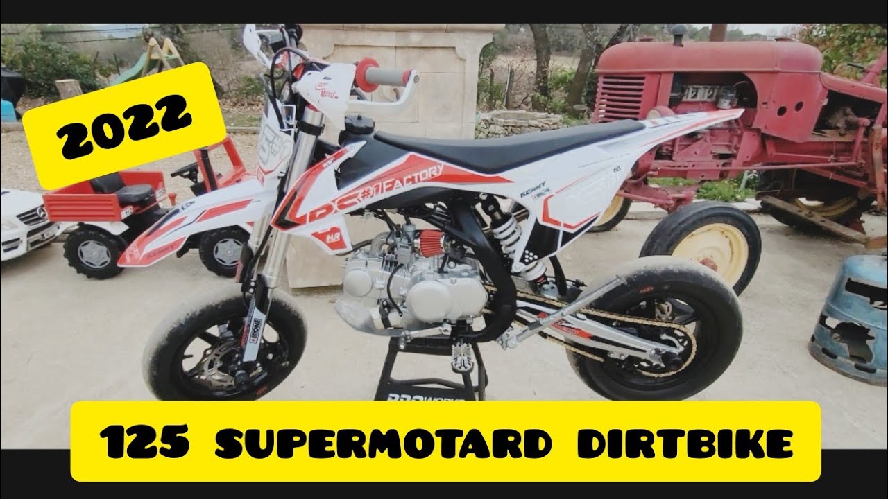 SUPERMOTARD présentation de la RS FACTORY 125 2022