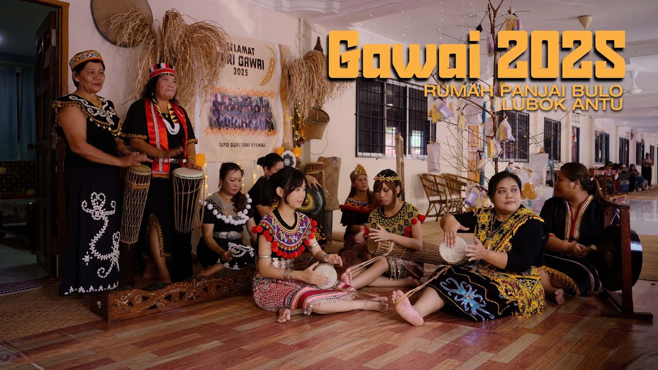 Berami Gawai di Rumah Panjai Bulo Lubok Antu