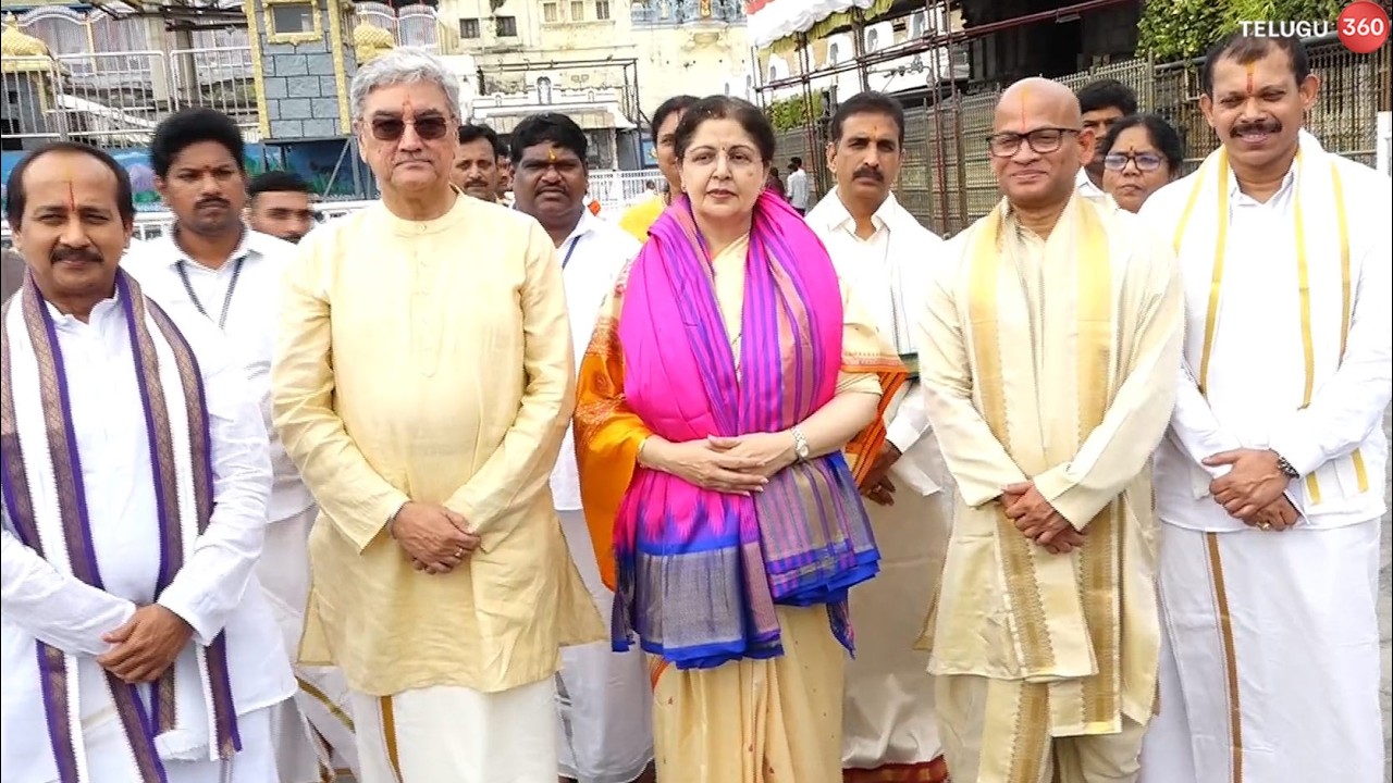 High Court CJ Lisa Gill Visits Tirumala Temple | శ్రీవారిని దర్శించుకున్న హైకోర్టు సీజే లీసా గిల్
