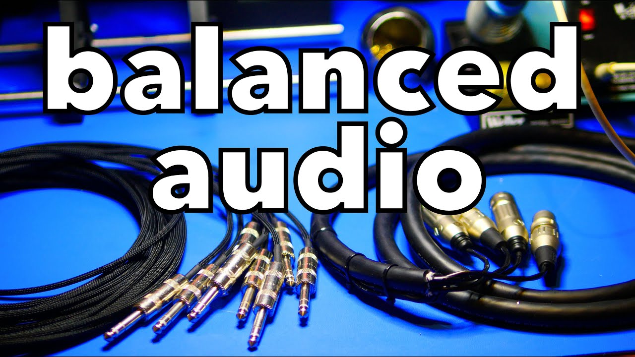Professional Balanced Audio - how to design an ULTRA-low noise floor in your studio!