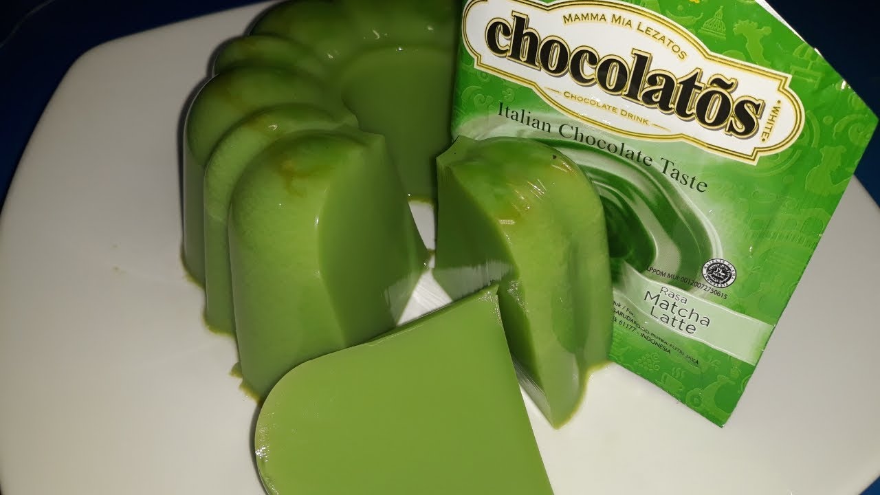 PUDING CHOCOLATOS MATCHA LATTE BY DAPUR PINK