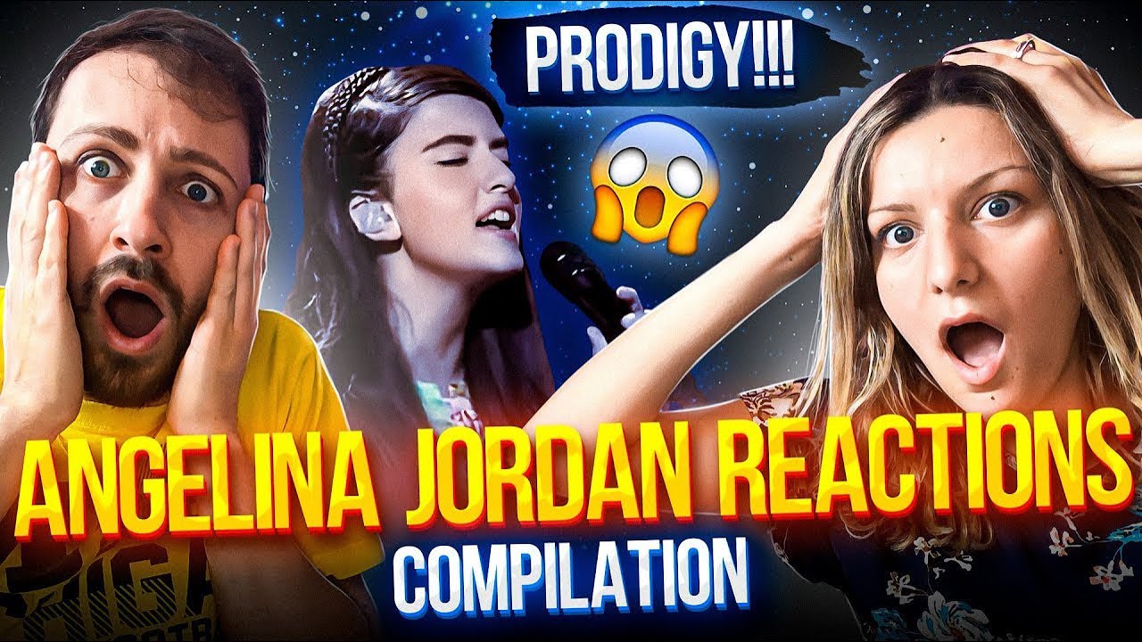ANGELINA JORDAN REACTIONS Compilation!!! Best of Angelina Jordan