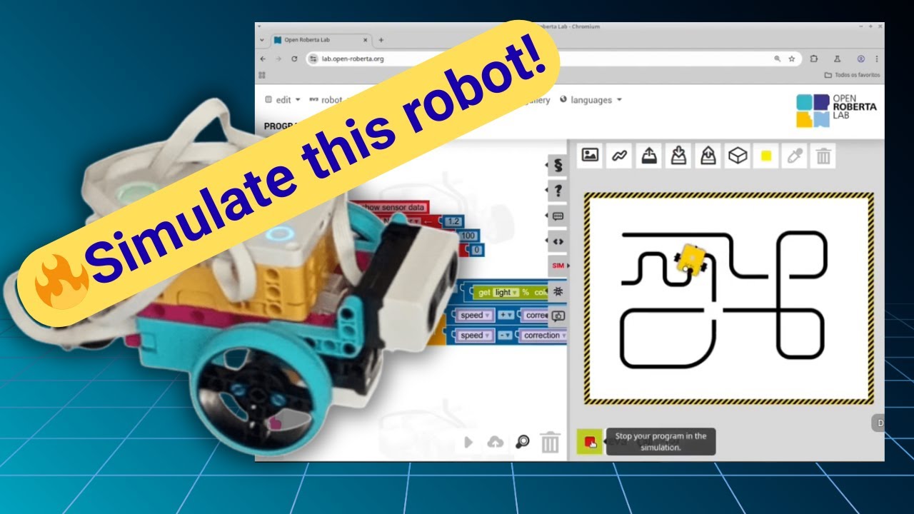 🔥 Сделайте своего линейного робота точнее — используйте симуляцию!