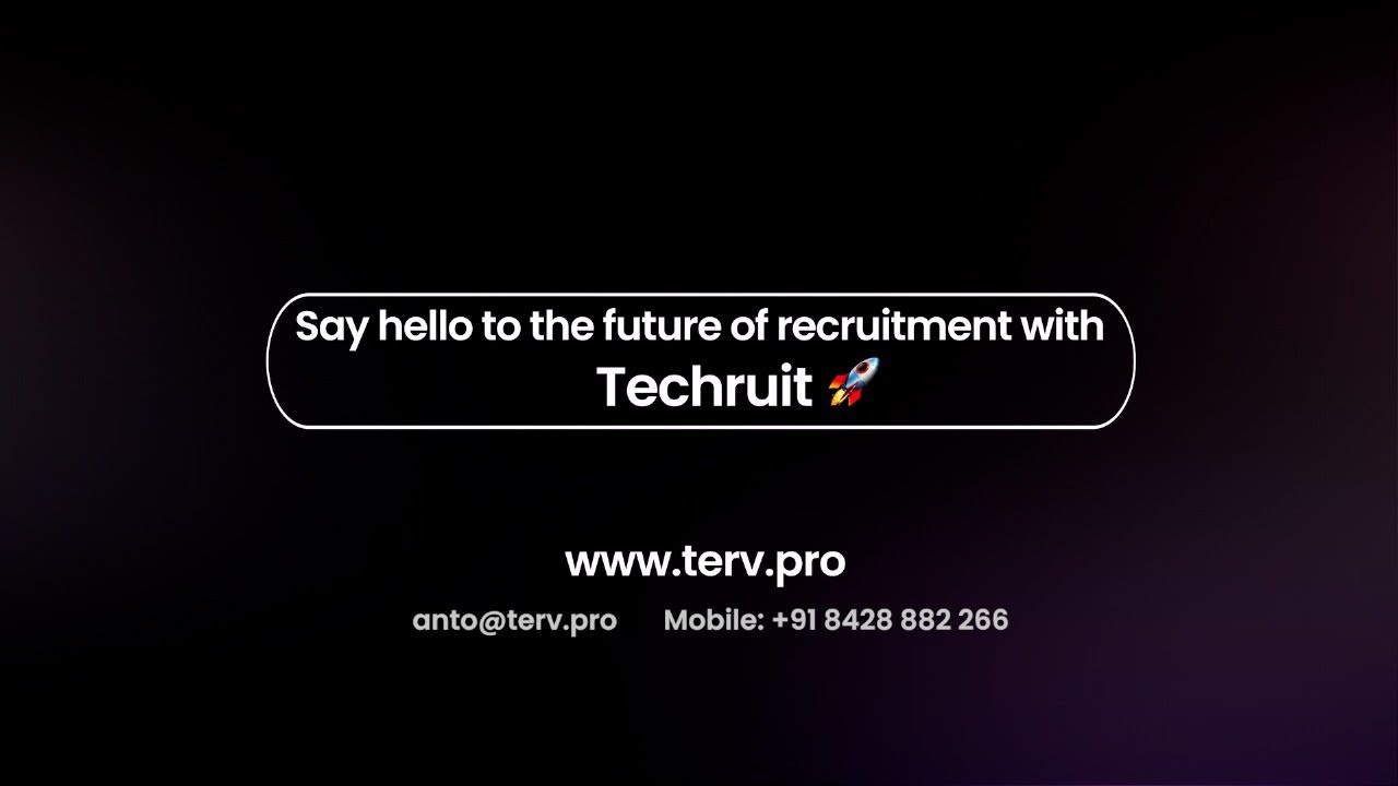 Terv Pro: The Most Innovative Recruitment Assessment Platform 💼🔍