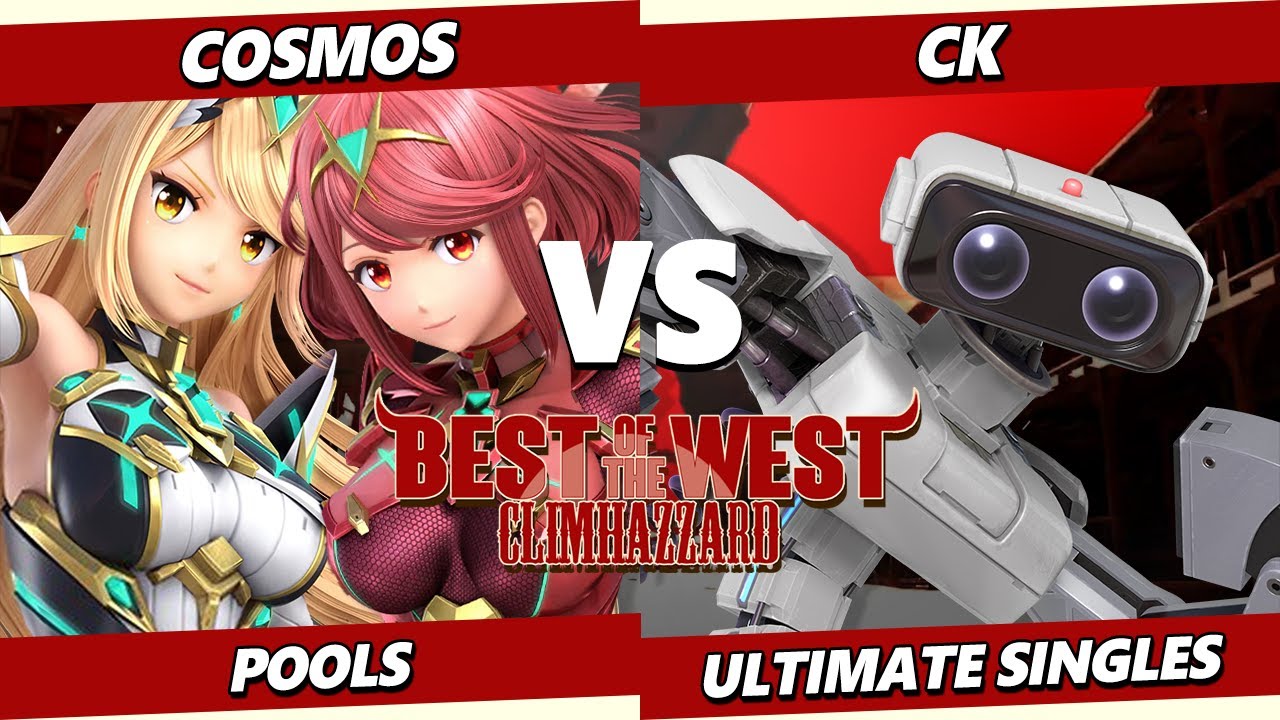 Best of the West 3 - Cosmos (Pyra Mythra) Vs. CK (ROB) Smash Ultimate - SSBU