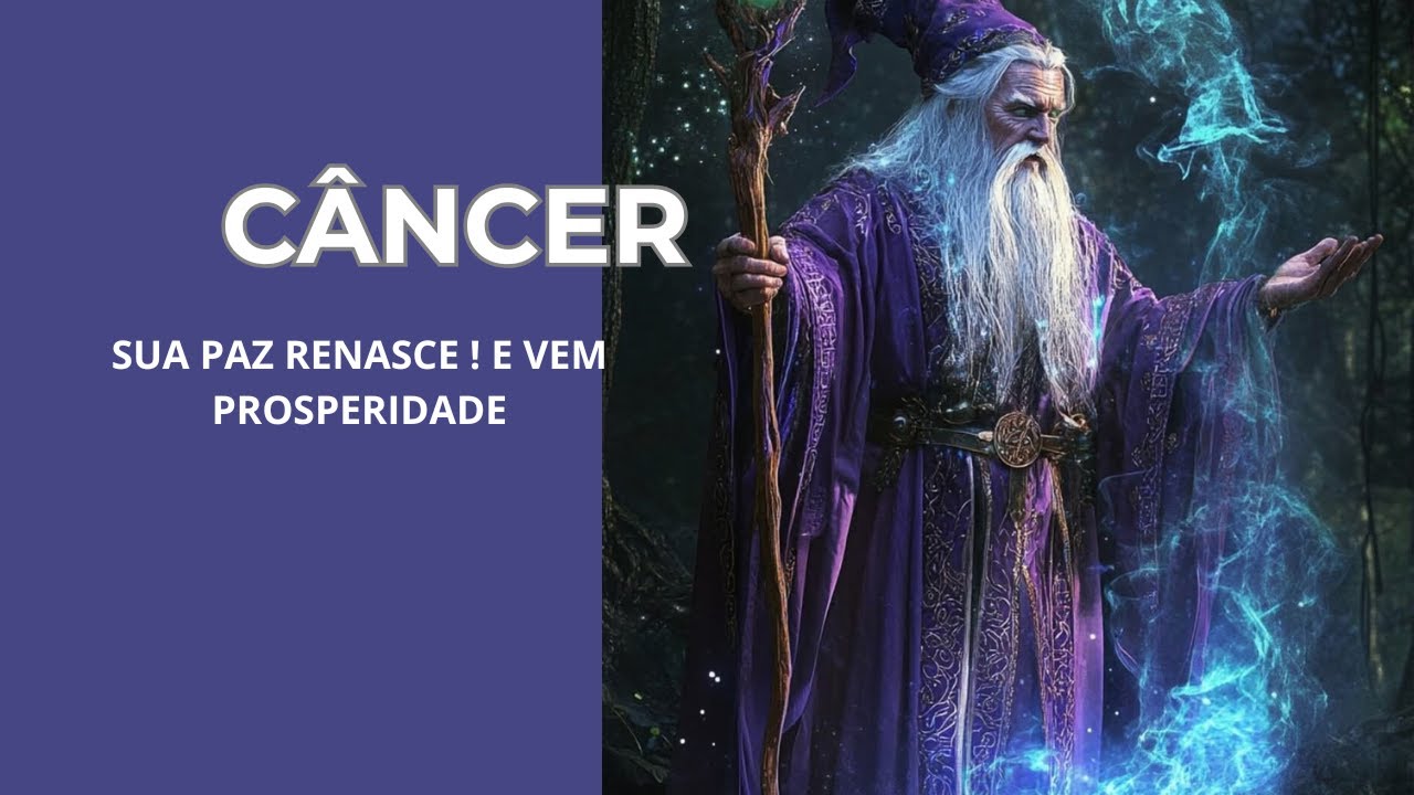 CÂNCER 💥 SUA PAZ RENASCE ! E VEM  PROSPERIDADE SUA MUDANÇA FAZ PESSOAS REFLETIR (GUARDIÃO PROTEÇÃO)