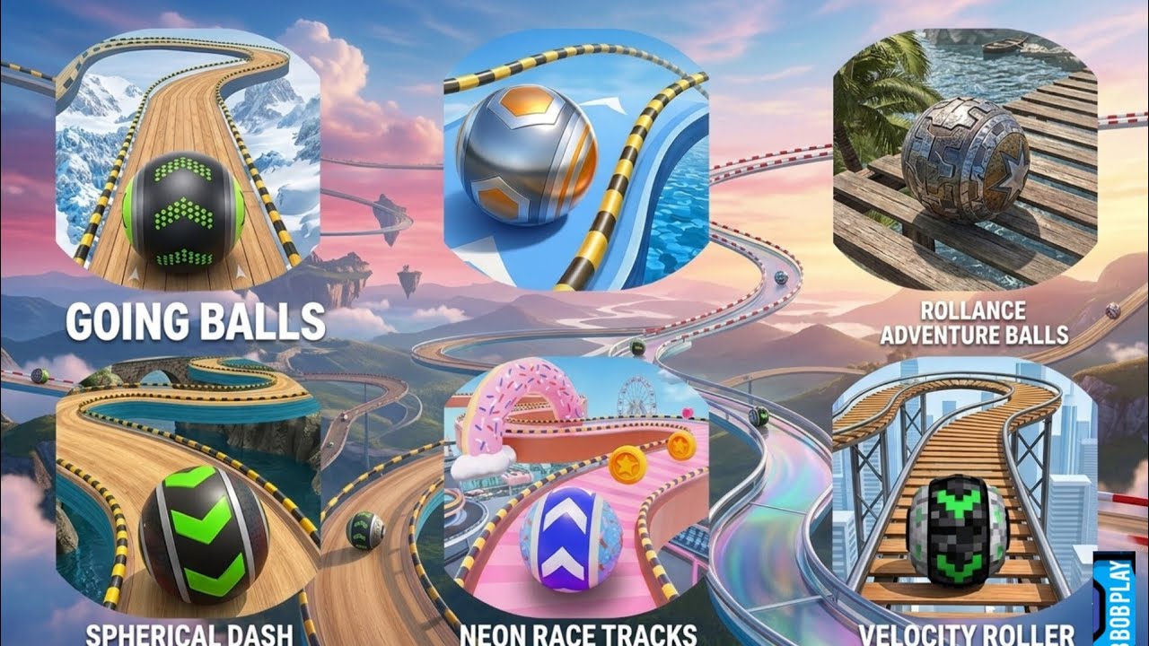 Going Balls,Action Balls Race,Rollance Adventure Balls walkthrough Level Complete Gameplay Video #7