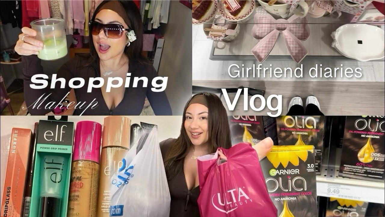 RETAIL THERAPY VLOG MAKEUP SHOPPING + THRIFTING