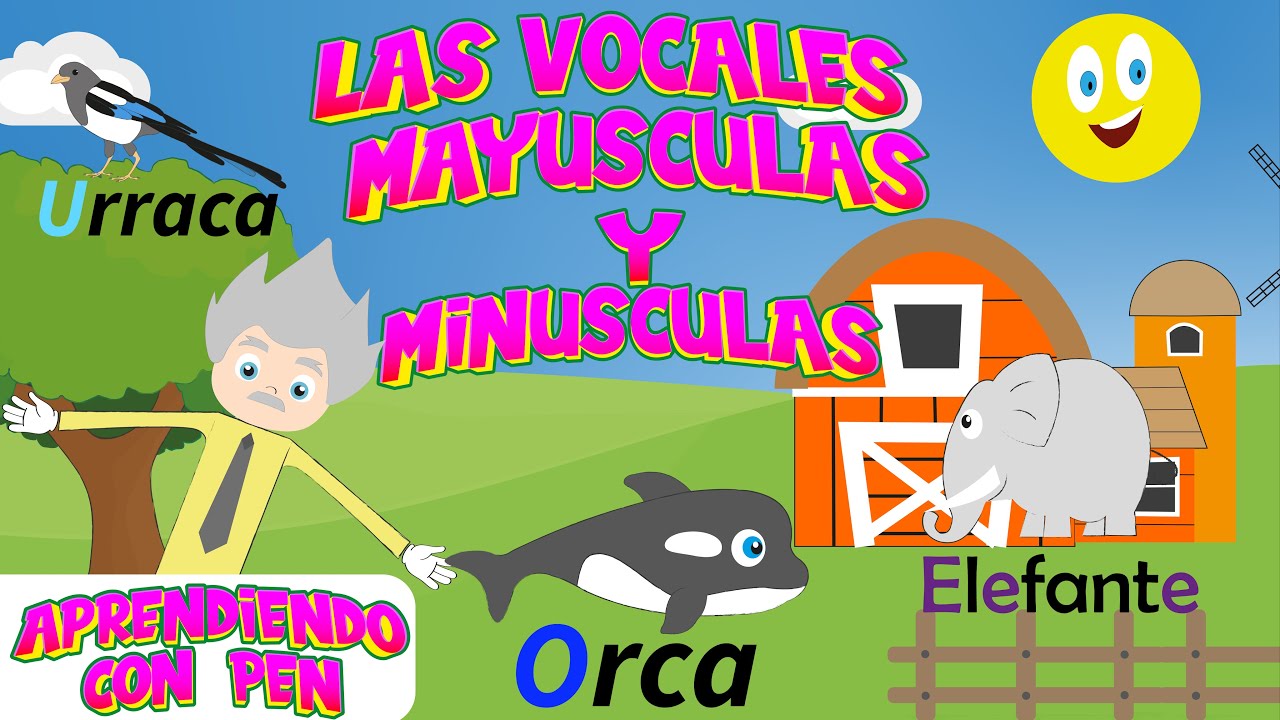 ¡¡las vocales !!MAYUSCULAS Y  minúsculas educación preescolar👶