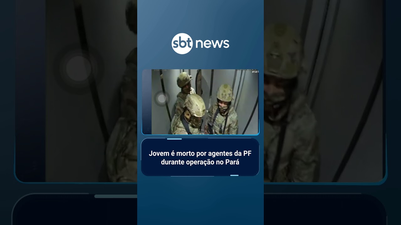 Jovem &eacute; morto por agentes da PF durante opera&ccedil;&atilde;o no Par&aacute; | #SBTBrasil