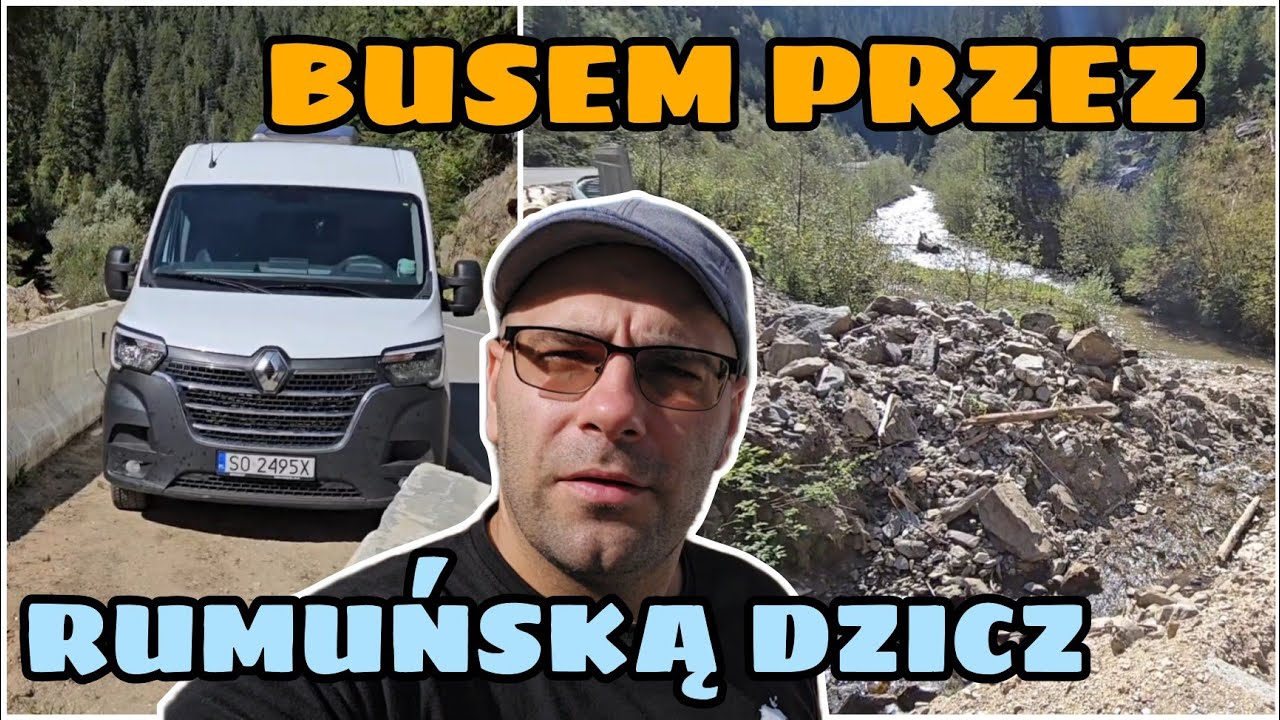 Poniszczone drogi po powodzi, zamek Korwina i droga na Rumuńską transalpinę.